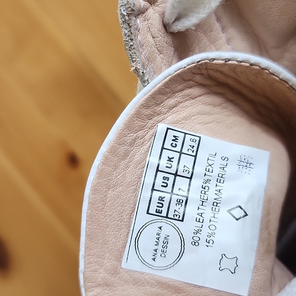 Ana Maria High Top Leather Sneakers, 7 - Picture 8 of 10